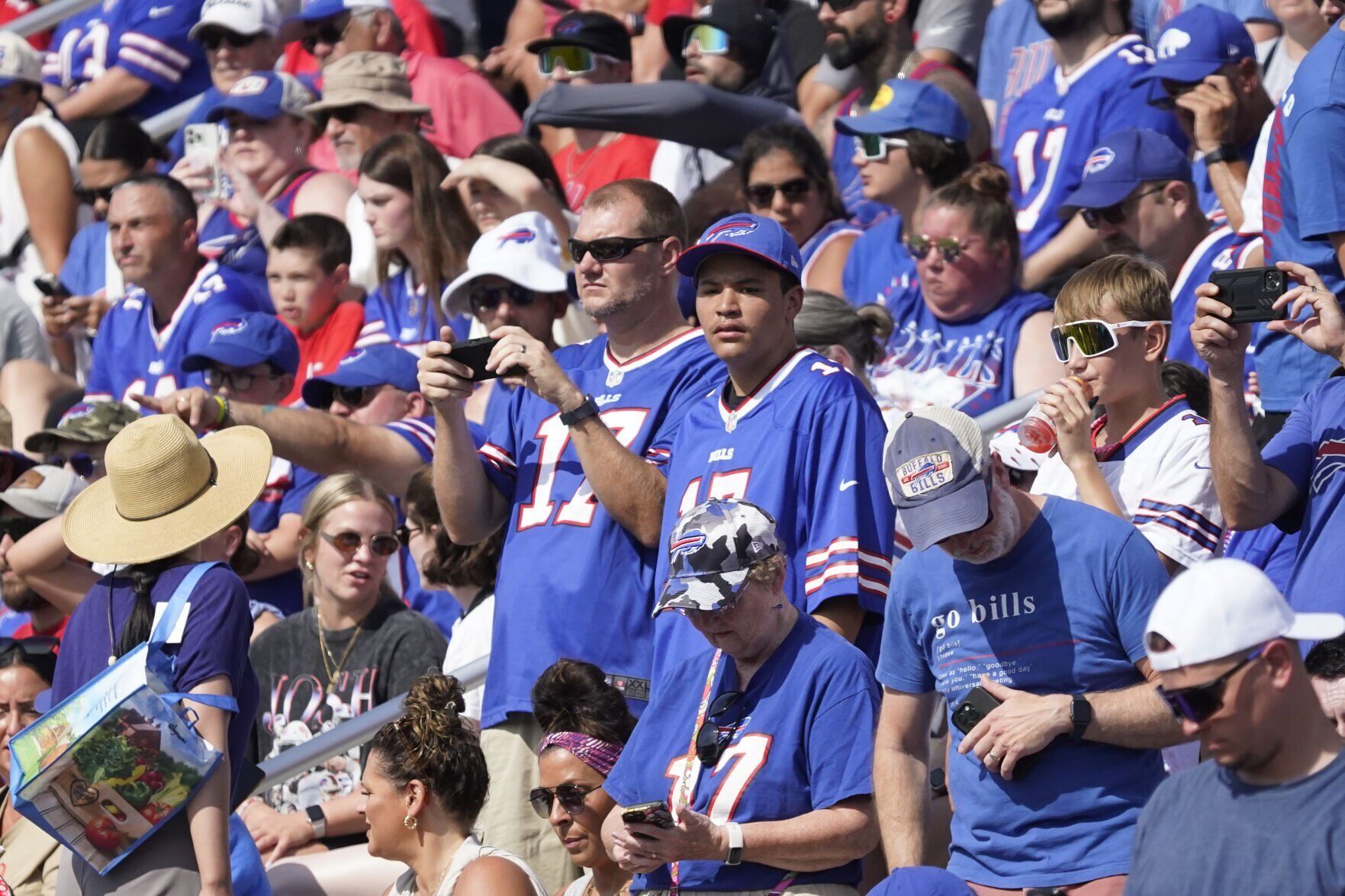 Day Two of Buffalo Bills Training Camp